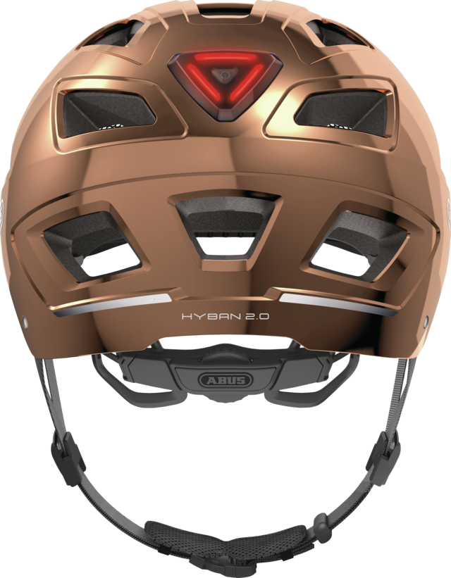 Hyban 2.0 chrome rosé back view