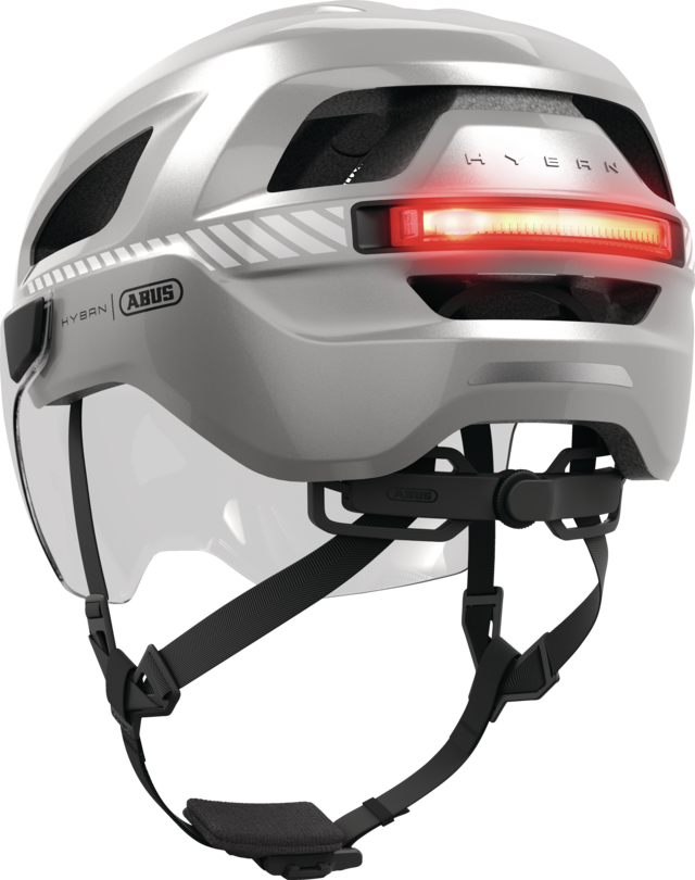 Hyban 3.0 ACE signal silver set bagfra skråt