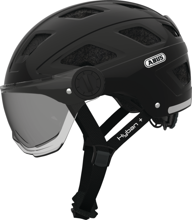 Hyban+ smoke visor black side view