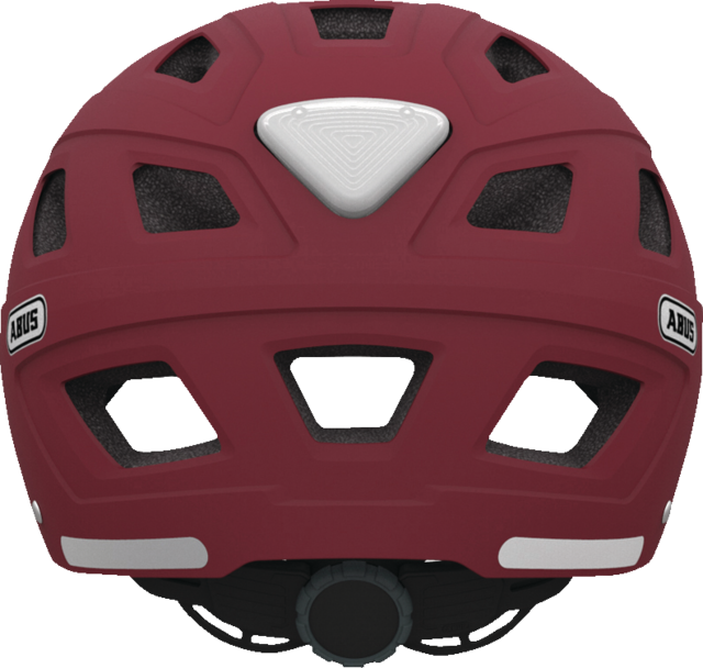 Hyban marsala red back view