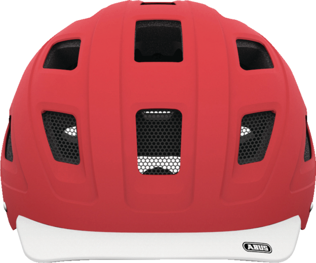 Hyban label red front view