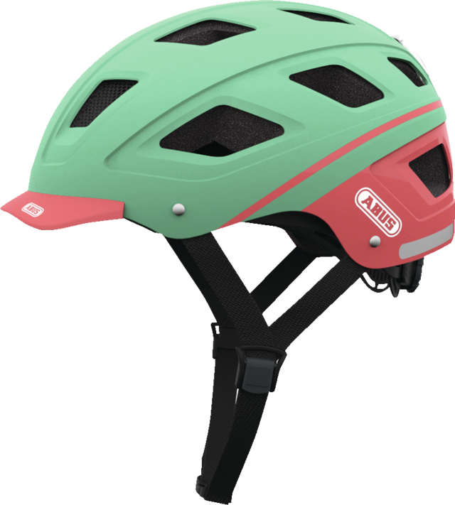 Hyban label green side view