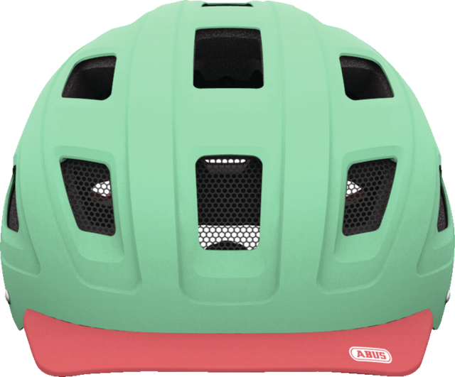 Hyban label green front view