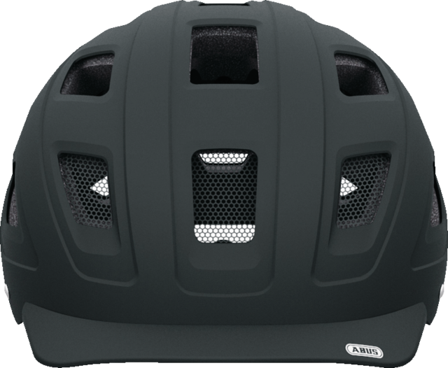 Hyban velvet black front view