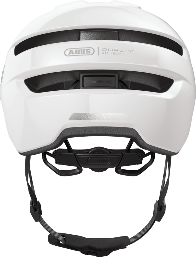 PURL-Y shiny white utsikt bakifrån