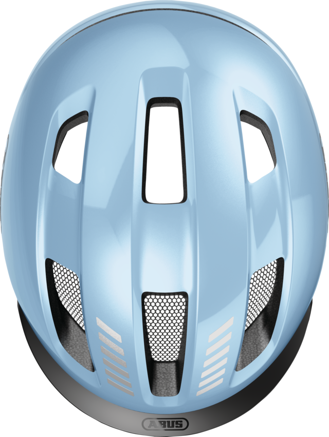 PURL-Y iced blue top view