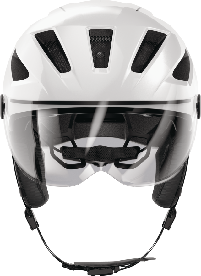 Pedelec 2.0 ACE pearl white vooraanzicht