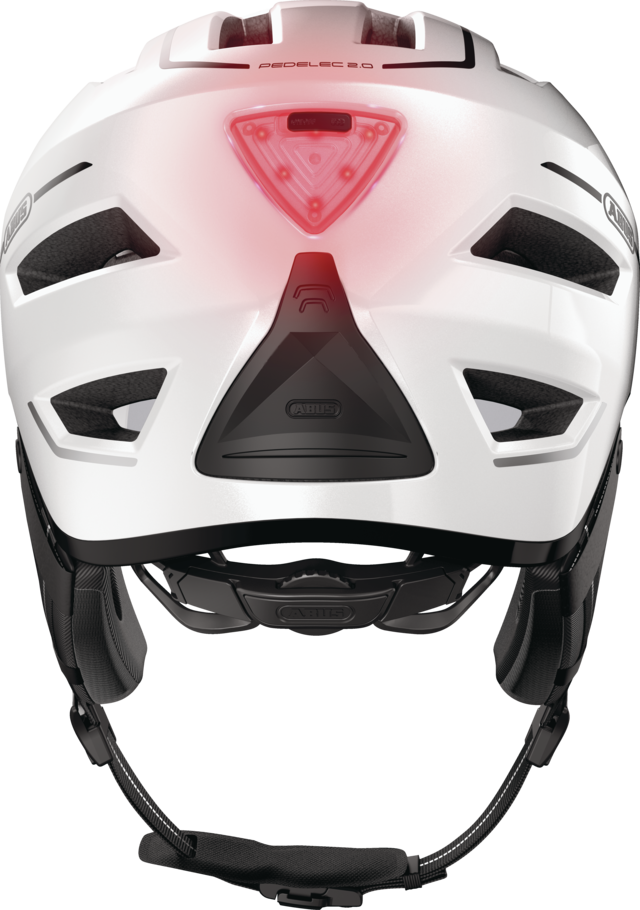 Pedelec 2.0 ACE pearl white achteraanzicht