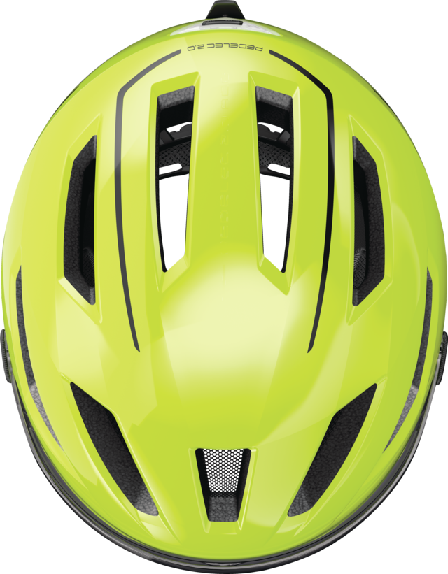 Pedelec Ace 2.0 signal yellow Draufsicht