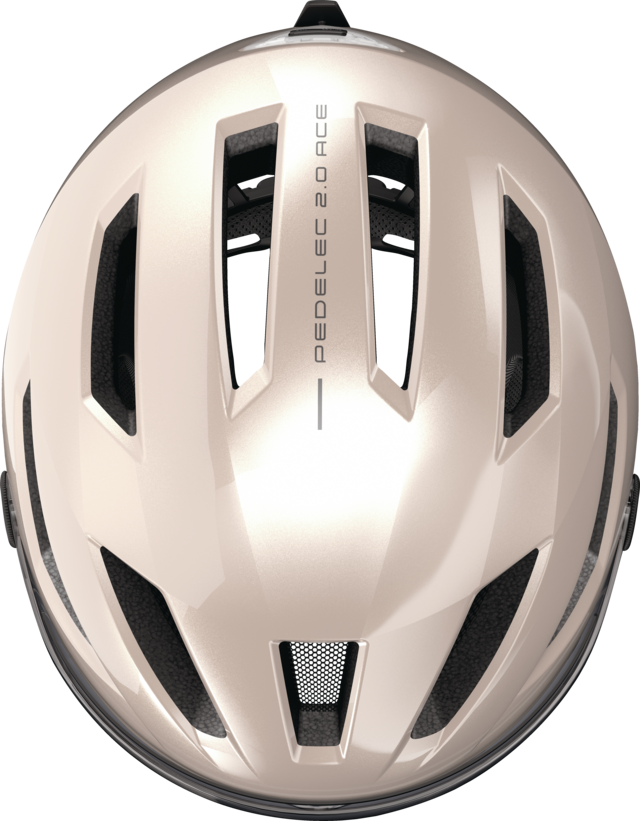 Pedelec 2.0 ACE champagne gold bovenaanzicht