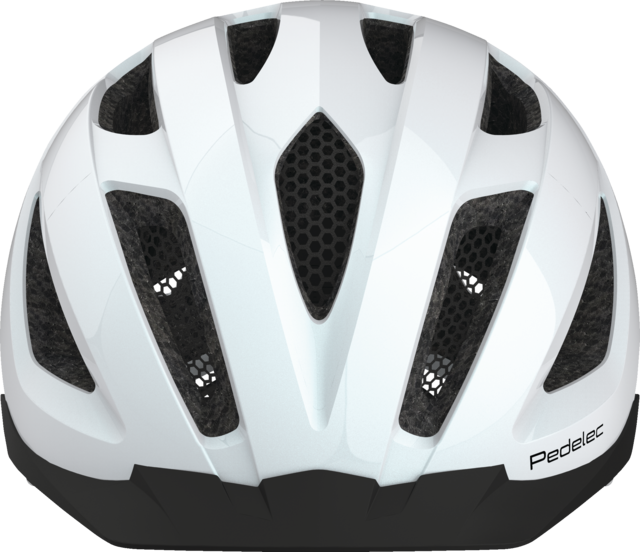 Pedelec 1.1 pearl white vooraanzicht