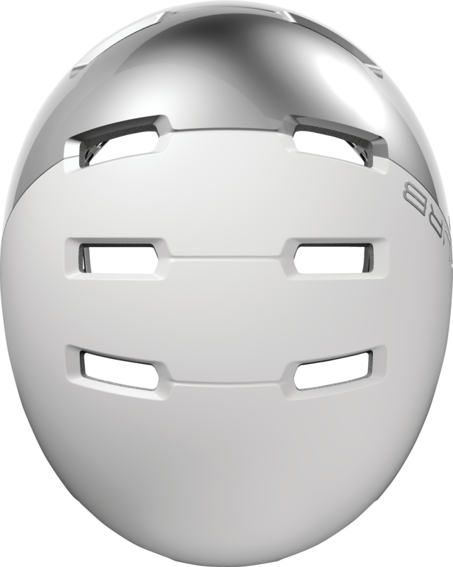 Skurb ACE silver white vue de dessus