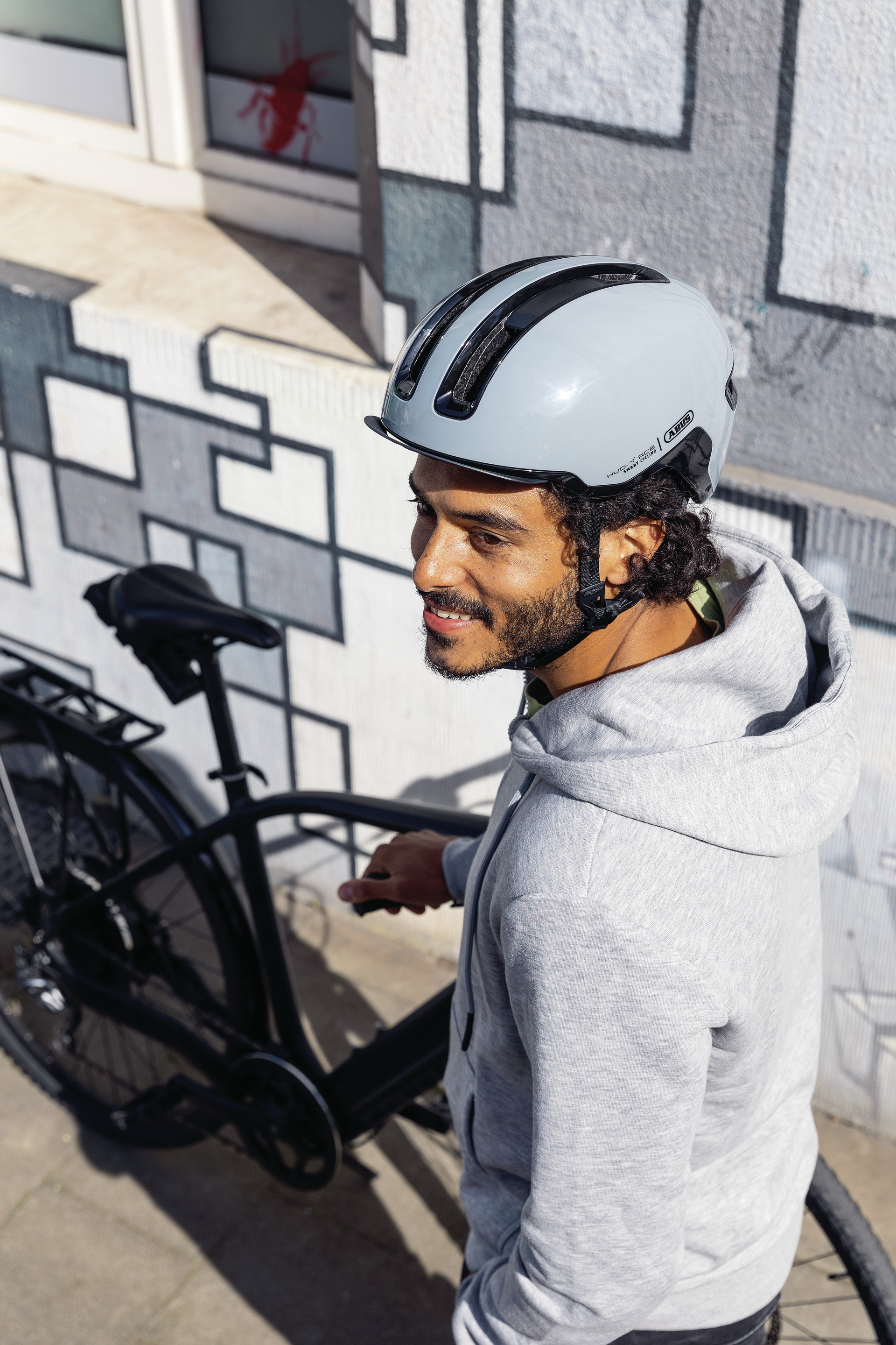 Application example - HUD-Y race grey shiny