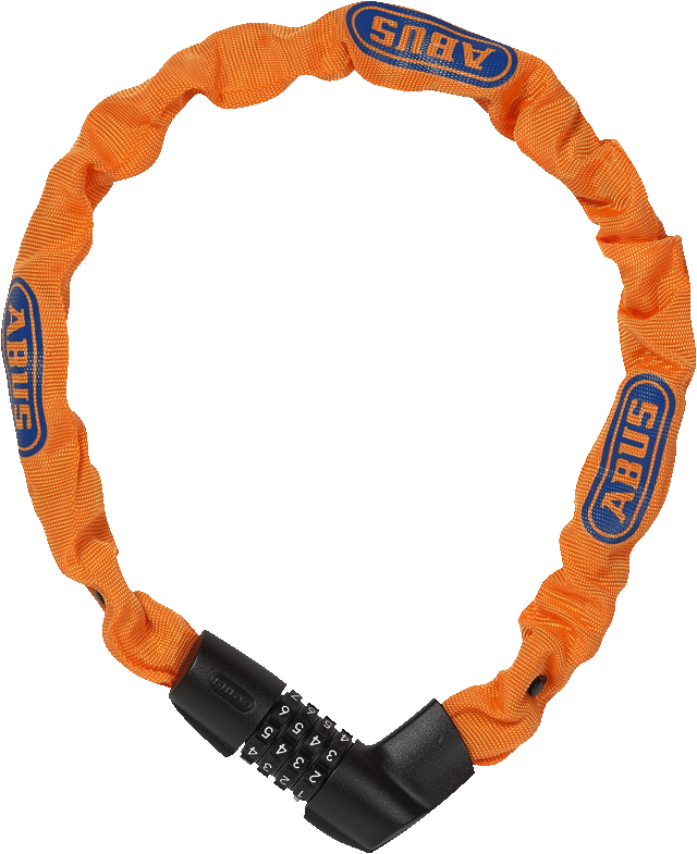 Chaîne-antivol Tresor 1385/75 Neon orange