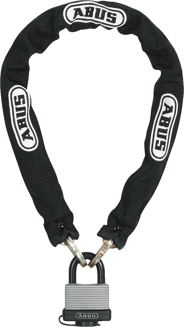 Schloss-Ketten-Kombi 70/45/6KS65 schwarz