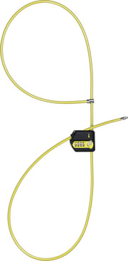 Steel cable 215/185 lime