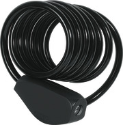 Coil Cable Lock 490/150 black Star