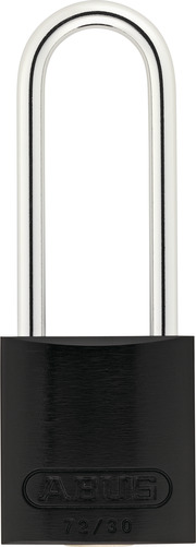 Cadenas en aluminium 72/30HB50 noir