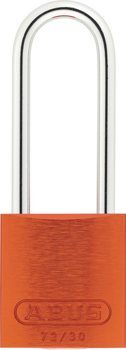 Vorhangschloss Aluminium 72/30HB50 orange