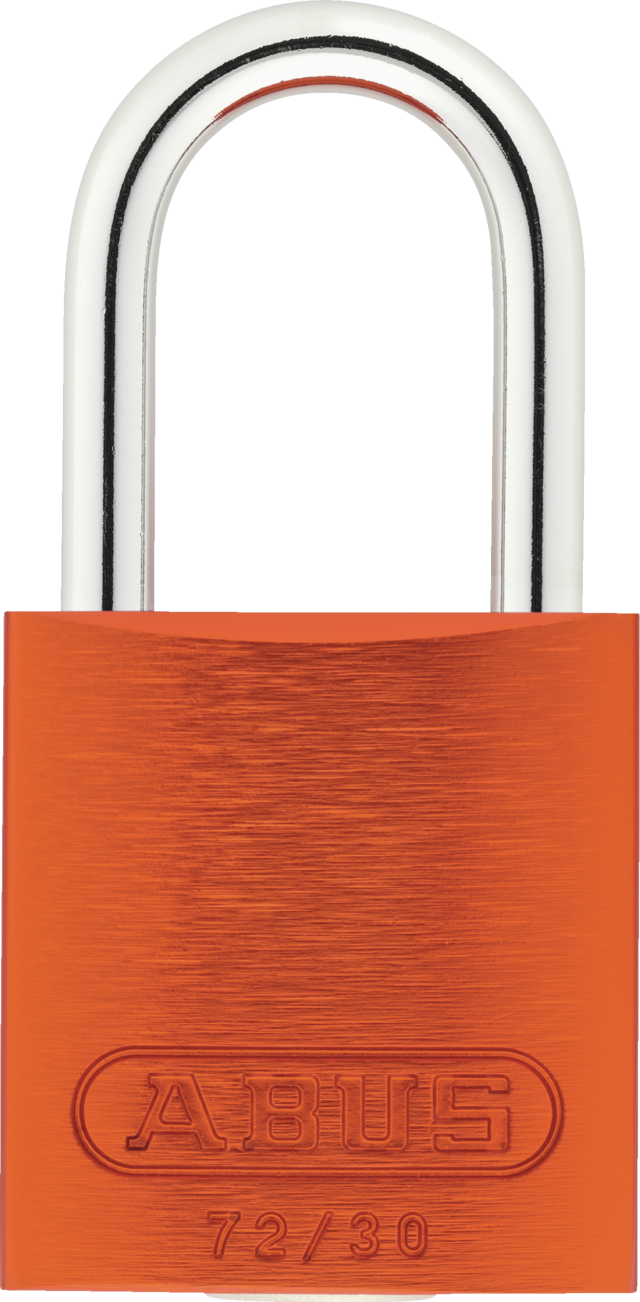 Cadenas en aluminium 72/30 orange