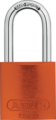 Vorhangschloss Aluminium 72/40HB75 orange