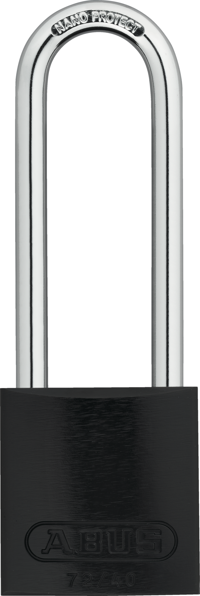 Aluminiumhänglås 72/40HB75 svart
