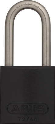 Aluminium Padlock 72IB/40HB40 black