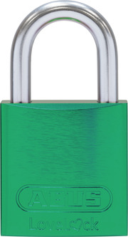 Cadenas en aluminium 72LL/40 citron vert