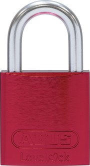 Kłódka aluminiowa 72LL/40 czerwony