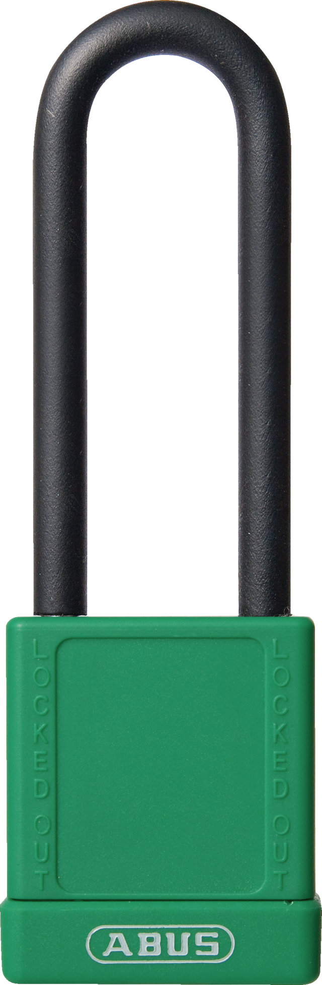 Padlock aluminum 74/40HB75 green