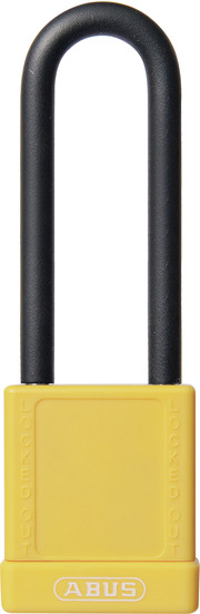 Cadenas en aluminium 74/40HB75 jaune