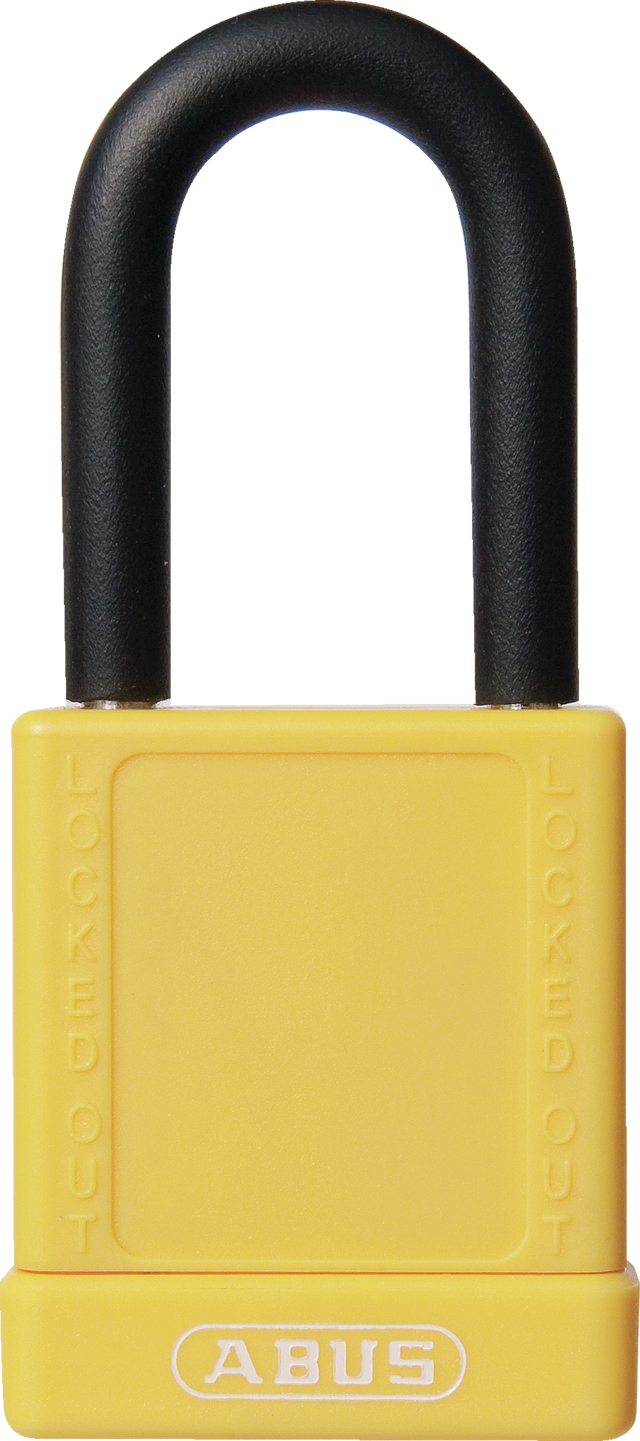 Cadenas en aluminium 74/40 jaune