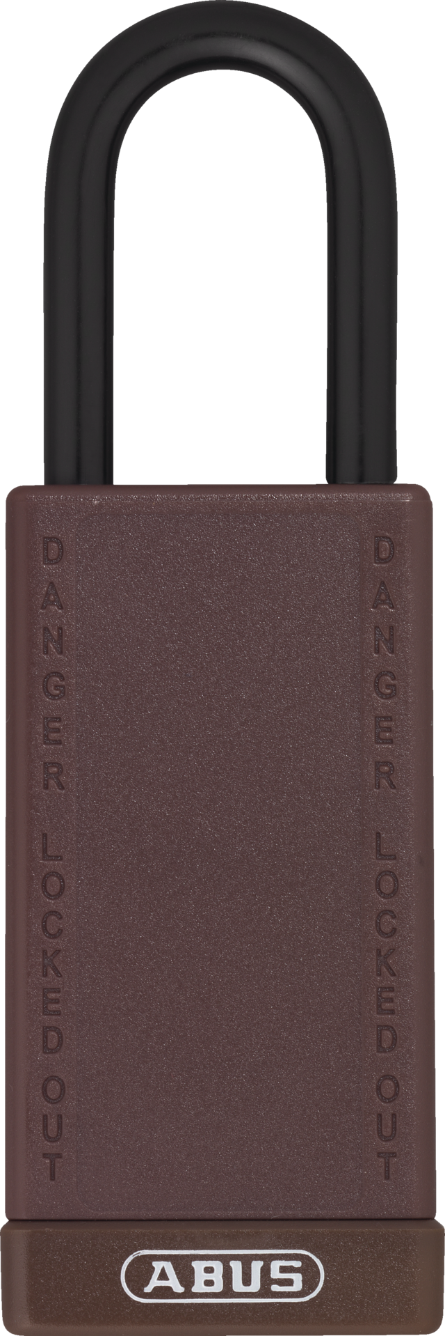 Vorhangschloss Aluminium 74LB/40 braun