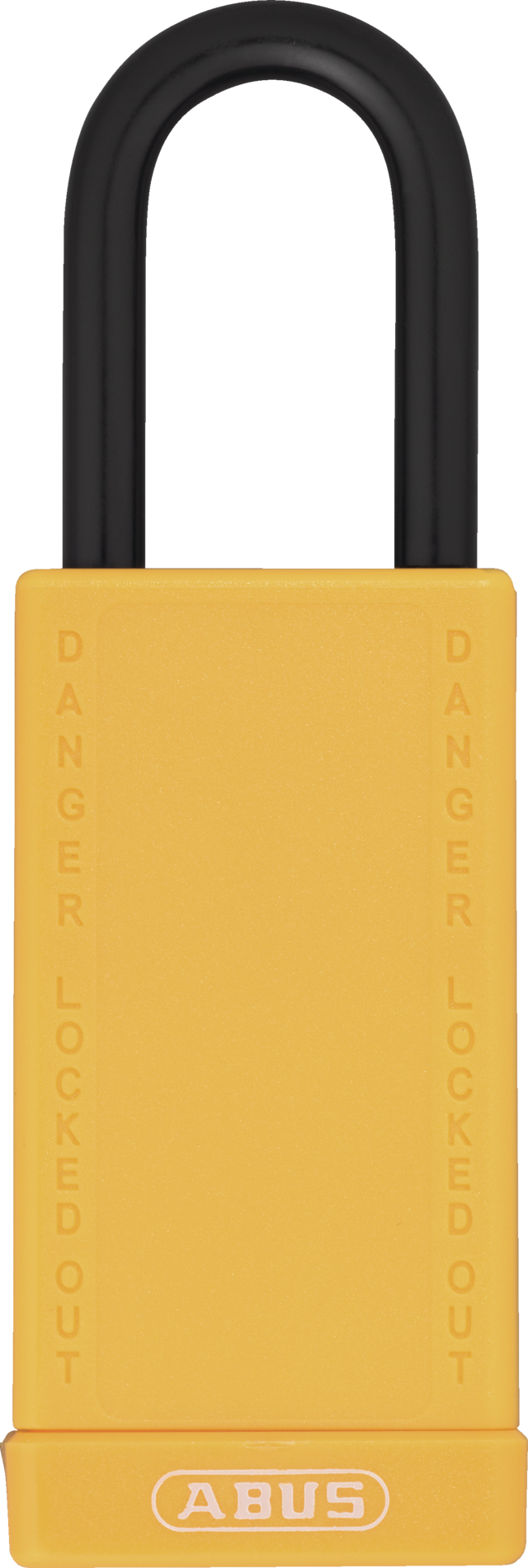 Padlock aluminium 74LB/40 yellow