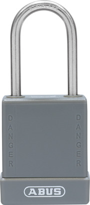 Hangslot 76IB/40 grijs