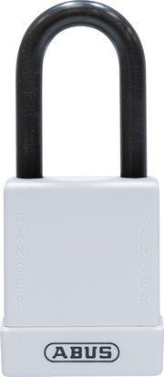 Candado 76/40 blanco