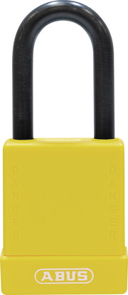 Padlock 76/40 yellow