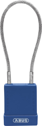 Padlock 76/40CAB40 blue