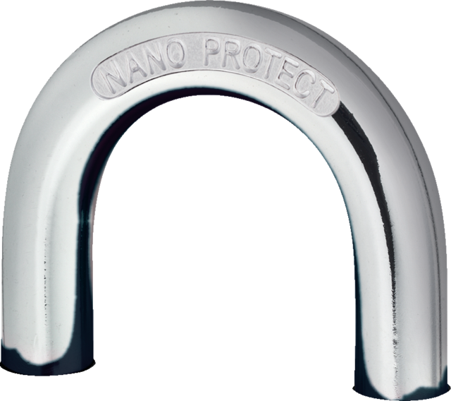 Cadenas en aluminium 83AL/45 S noir (sans cylindre)