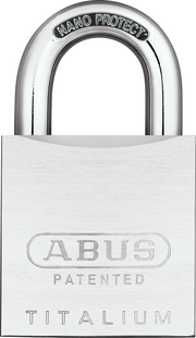 Padlock aluminum 83AL/50 B/GB