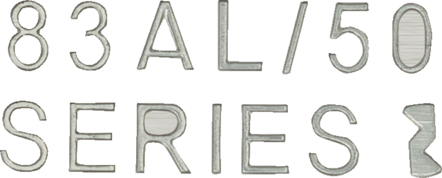 Padlock aluminum 83AL/50 B/GB