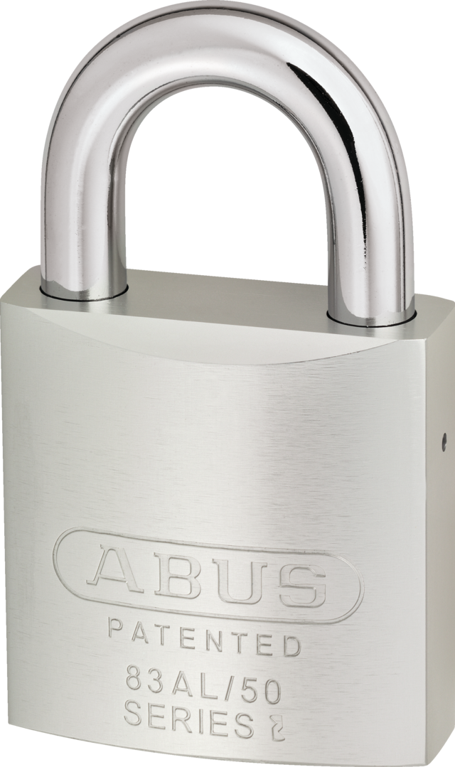 Padlock aluminum 83AL/50 B/GB