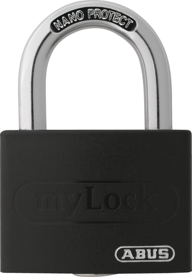 Cadenas en aluminium T65AL/40 noir
