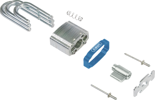 ABUS Laminated Steel Padlock 41 - strong and weatherized