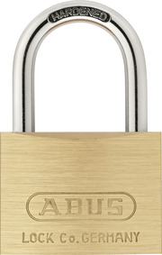 Padlock brass 60/60