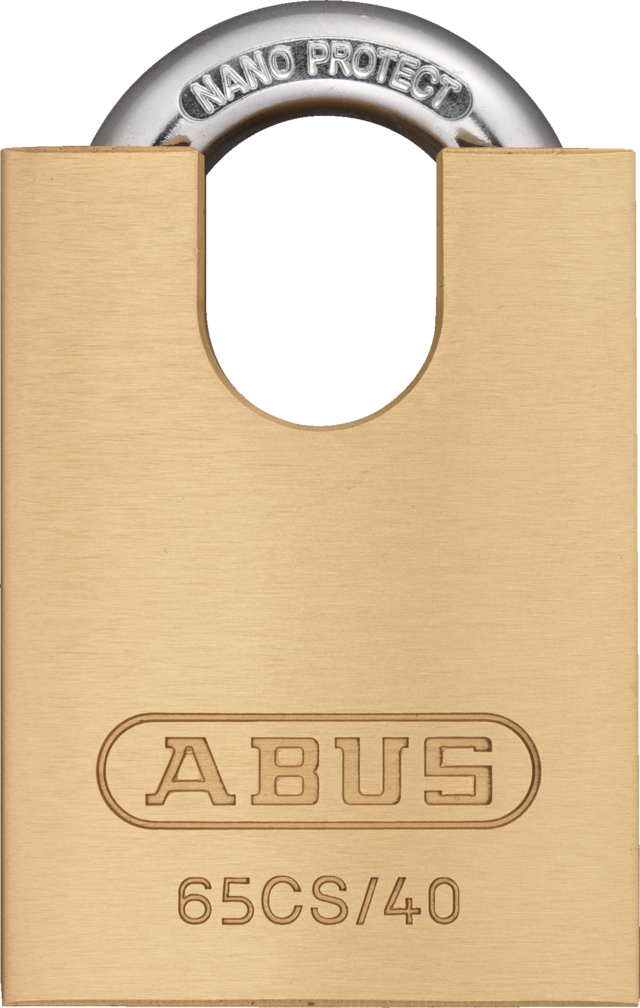 Padlock brass 65CS/40 B/EFSPP