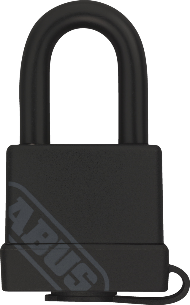 Vorhangschloss Messing 70/35 schwarz