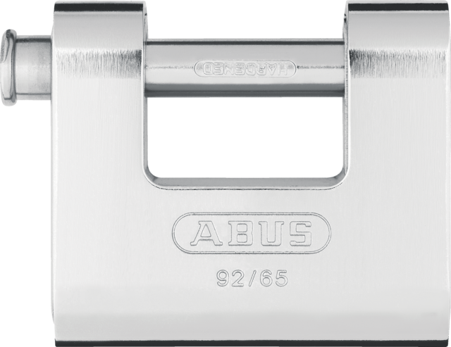 Hänglås stål Monobloc 92