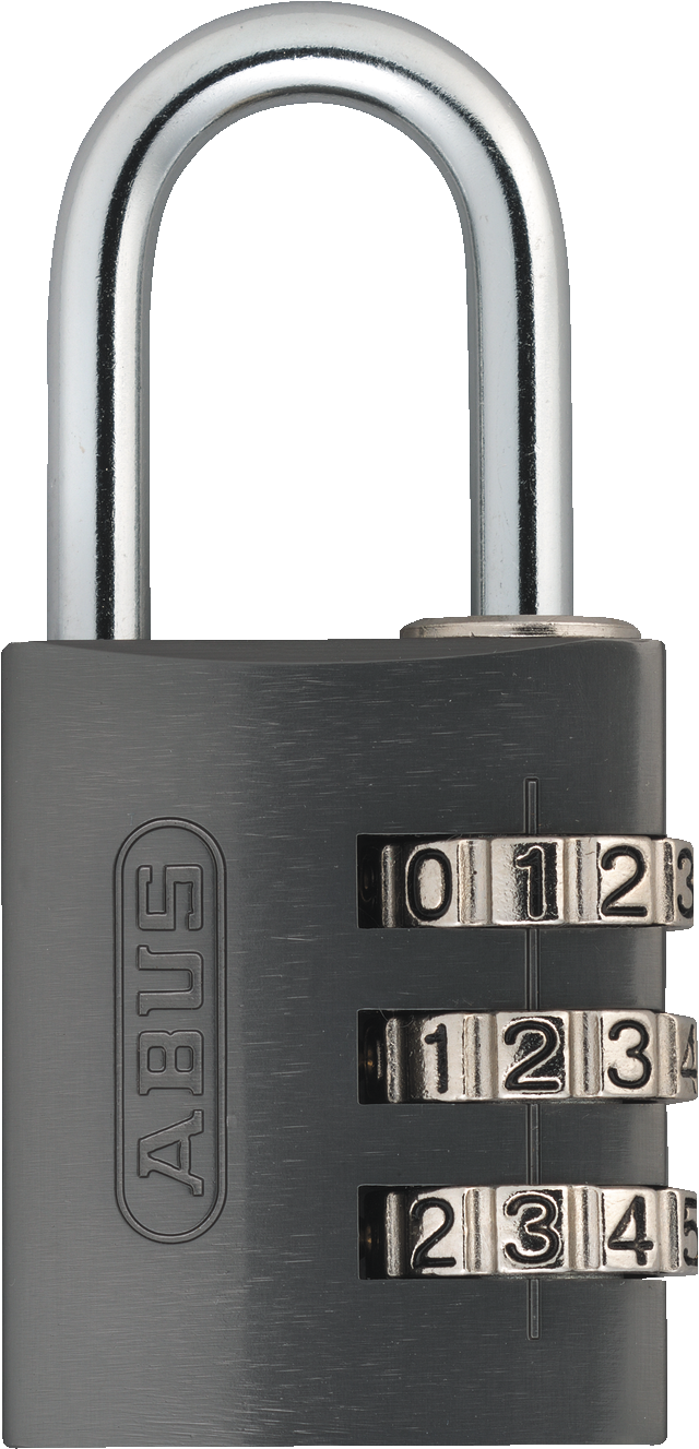 Kombinációs lakat 724/30 titán B