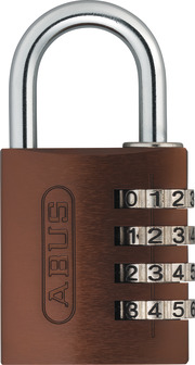 Kłódka szyfrowa 724/40 brazowy B